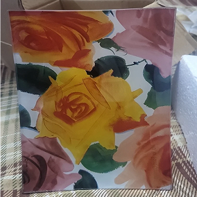 Hallmark Flowered Glass Trinket Tray 0 Reviews